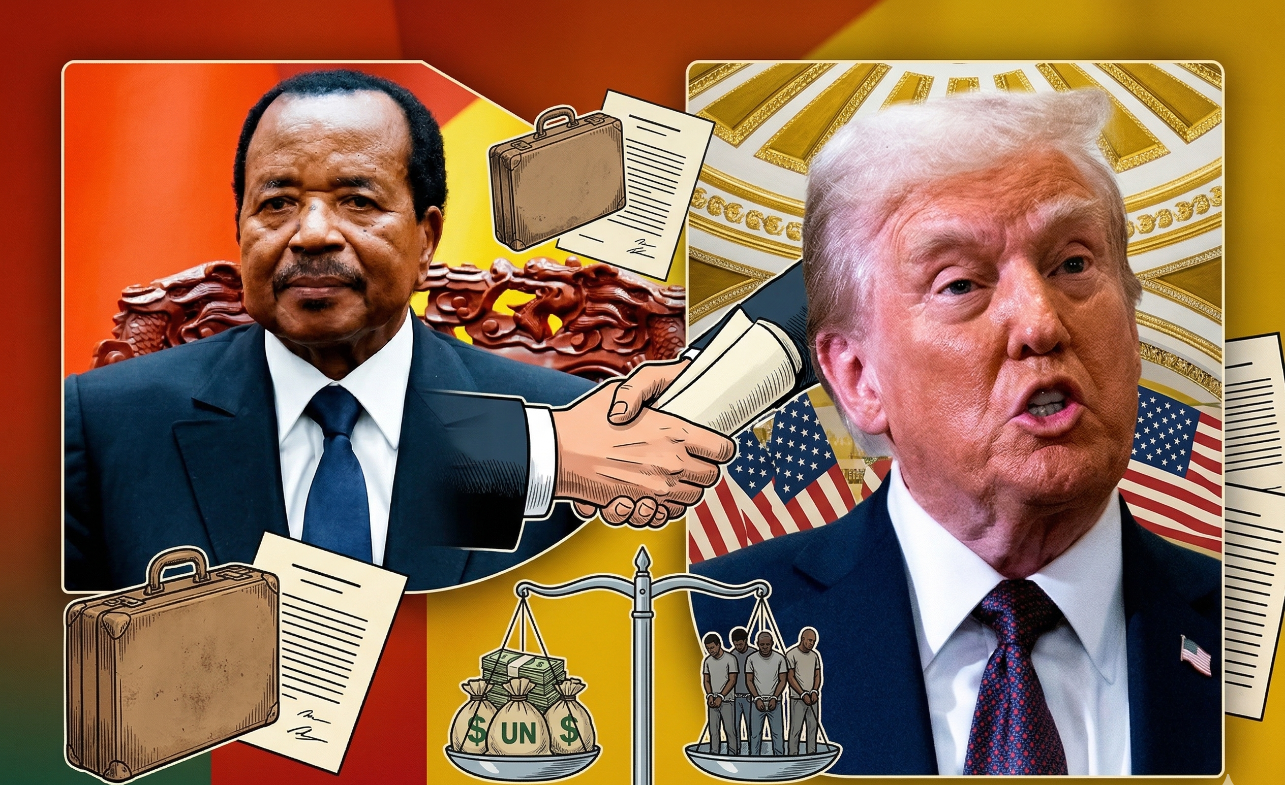 Révélations sur le pacte migratoire confidentiel entre l’administration Trump et Yaoundé