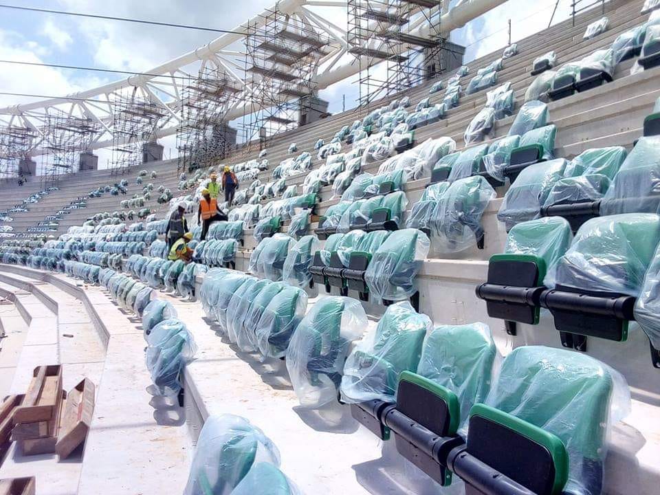 Construction Works At Olembe Stadium In Cameroon Nears Completion 