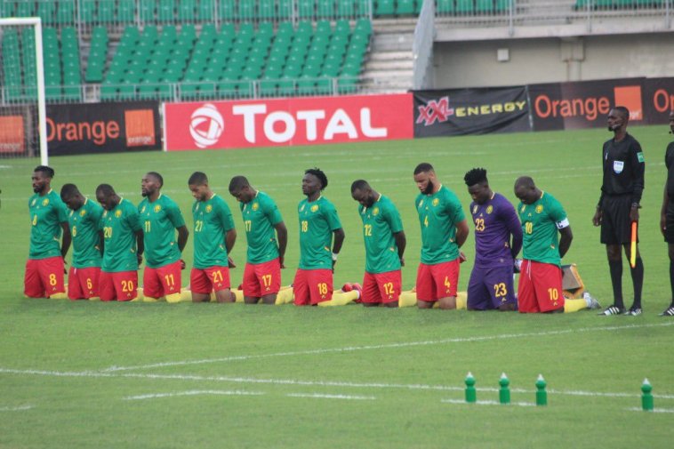 Cameroon's Indomitable Lions Take A Knee In Support Of 'End Anglophone Crisis' - Vimarsana News