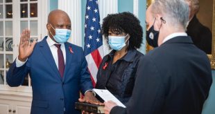John Nkengasong sworn in as ambassador-at-large and coordinator of the U.S. global HIV/AIDS fight