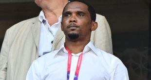 Samuel Eto’o apologises for ‘violent altercation’ with supporter at World Cup in Qatar