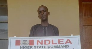 NDLEA intercepts explosives going to bandits, arrests Cameroonian in Nigerian military uniform
