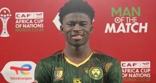 Baleba’s Masterclass: The “Midfield Prodigy” Leads Cameroon Past South Africa into AFCON Quarter-Finals