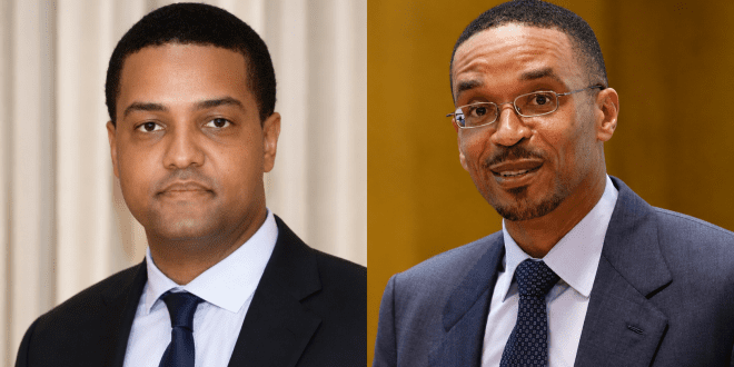 Frank Hertz (G) et Frank Biya (D)