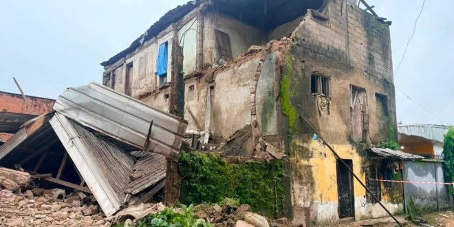 Structural Assessment And Extreme Weather Impact In Douala Following Building Collapse